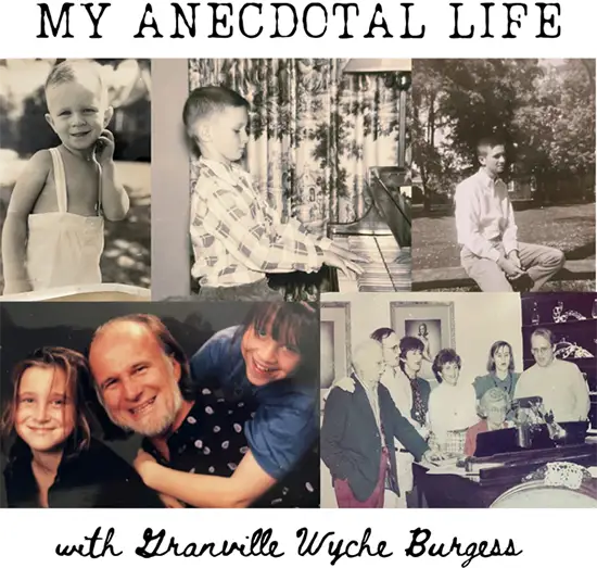 My Anecdotal Life podcast cover art.